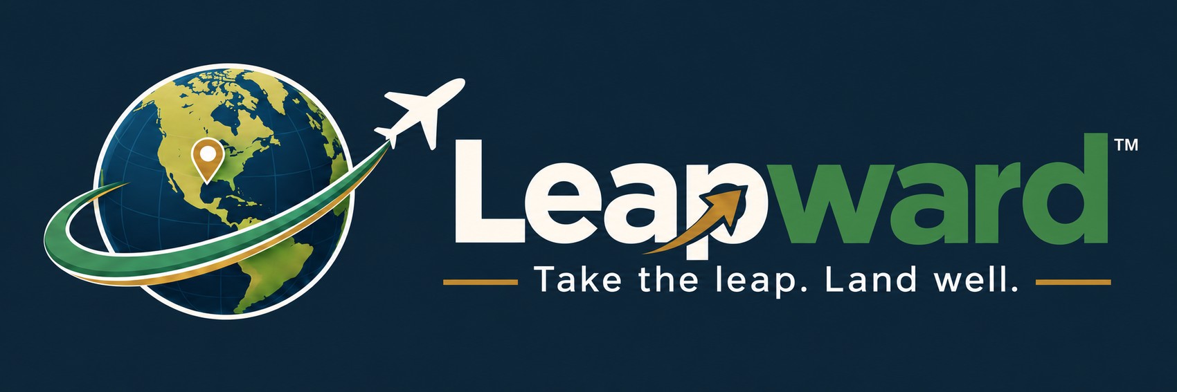 Leapward — Take the leap. Land well. Explore options, plan confidently, live fully.